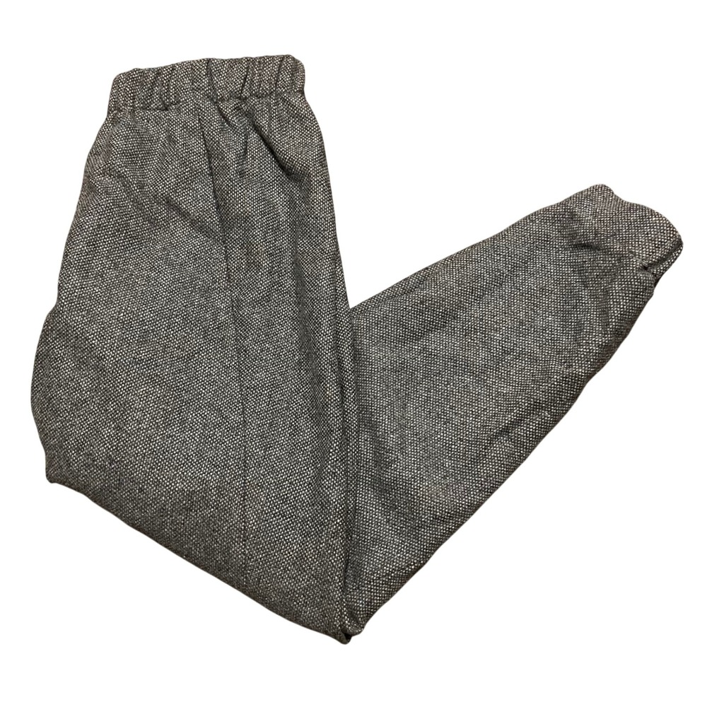 BABATON Wool Blend Trousers Pants Grey Work Professional Elastic Waist XS